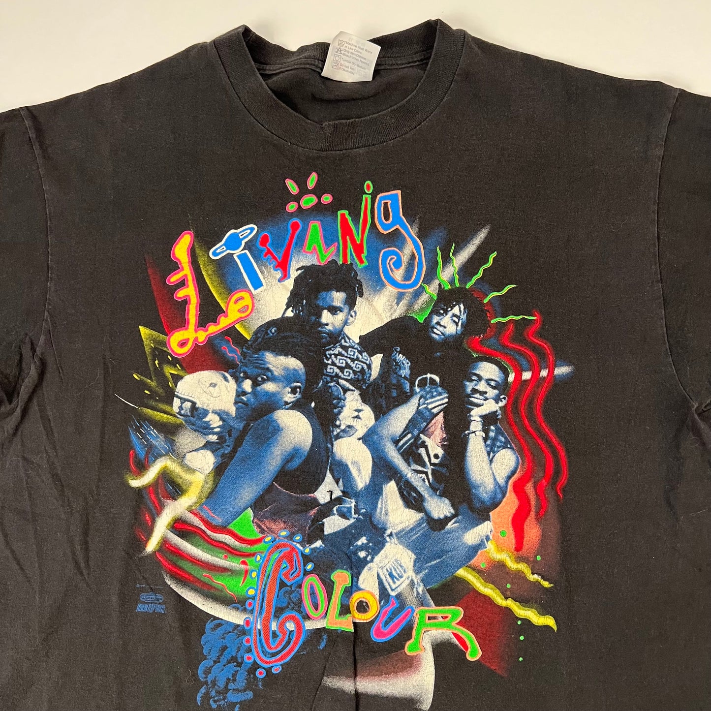 Vintage 90s Living Colour Shirt XL Everything Is Possible