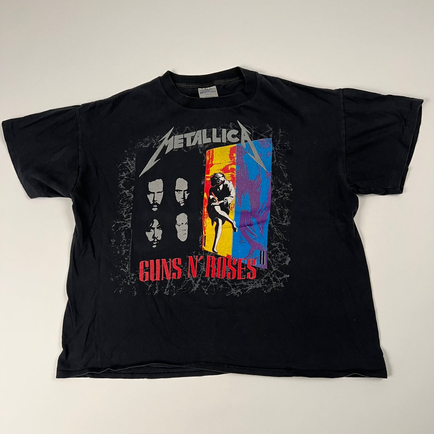 Vintage 1992 Metallica Guns N Roses Shirt XL