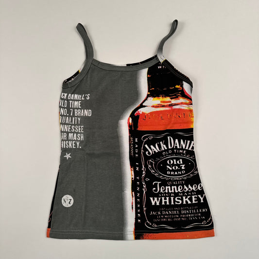 Vintage 2000s Jack Daniels Womens Tank Top Shirt Medium