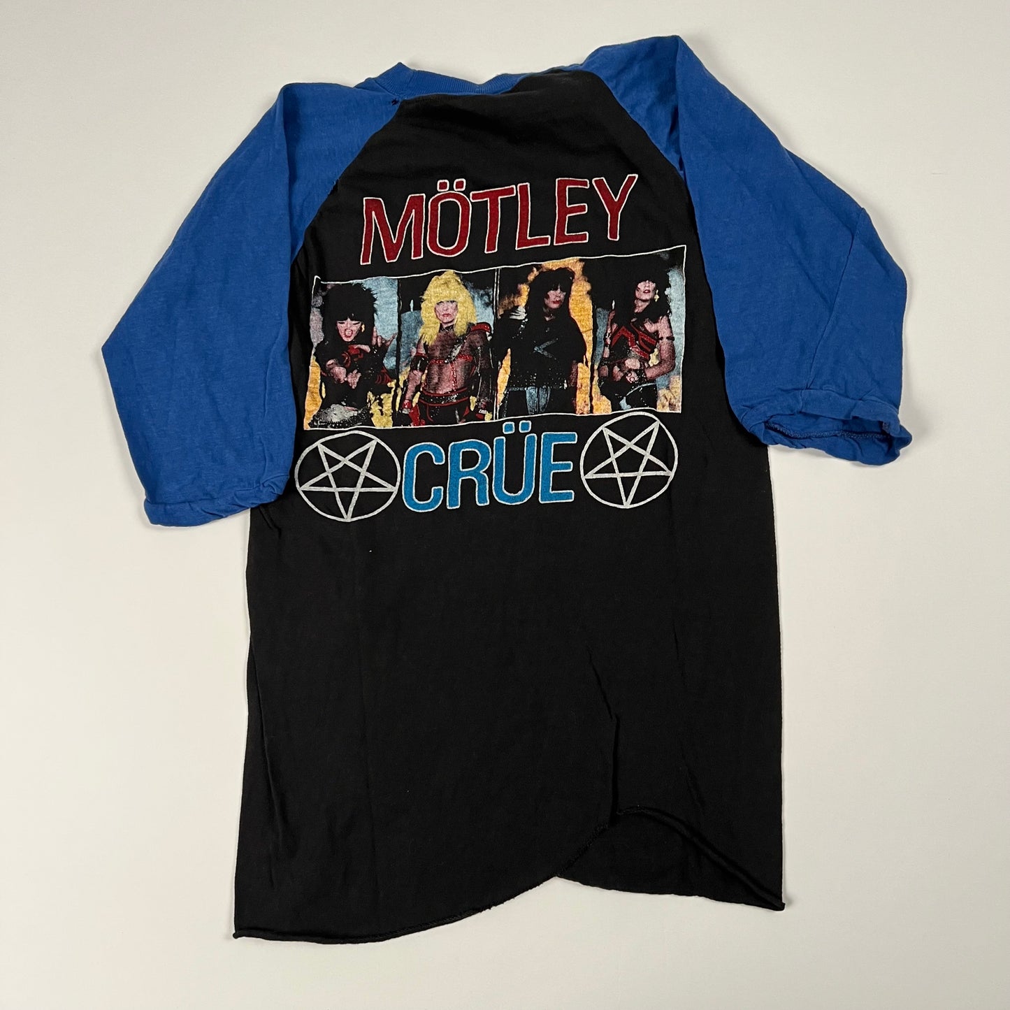 Vintage 80s Ozzy Osbourne Shirt Medium Bark At The Moon Motley Crue