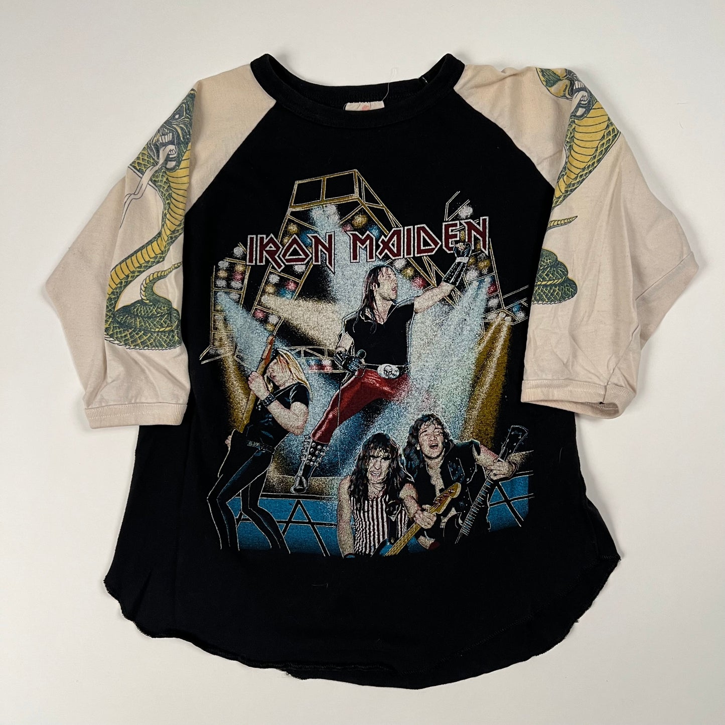 Vintage 80s Iron Maiden Shirt Medium