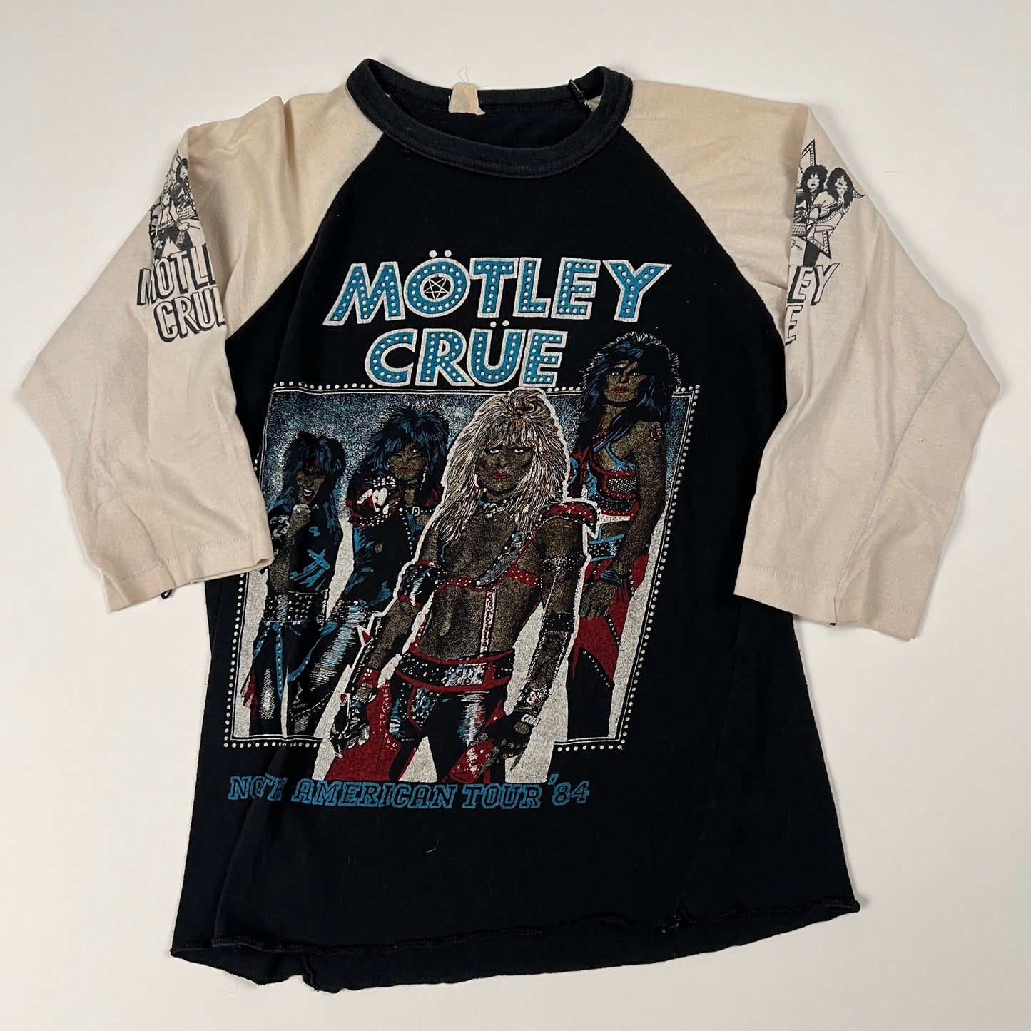 Vintage 1984 Motley Crue Shirt Medium