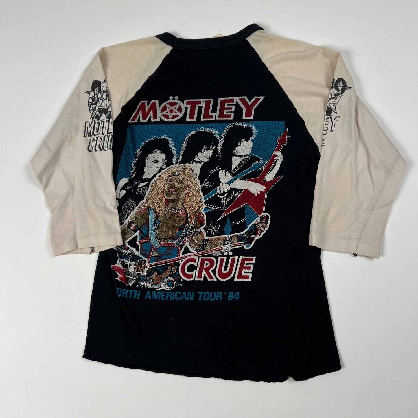 Vintage 1984 Motley Crue Shirt Medium