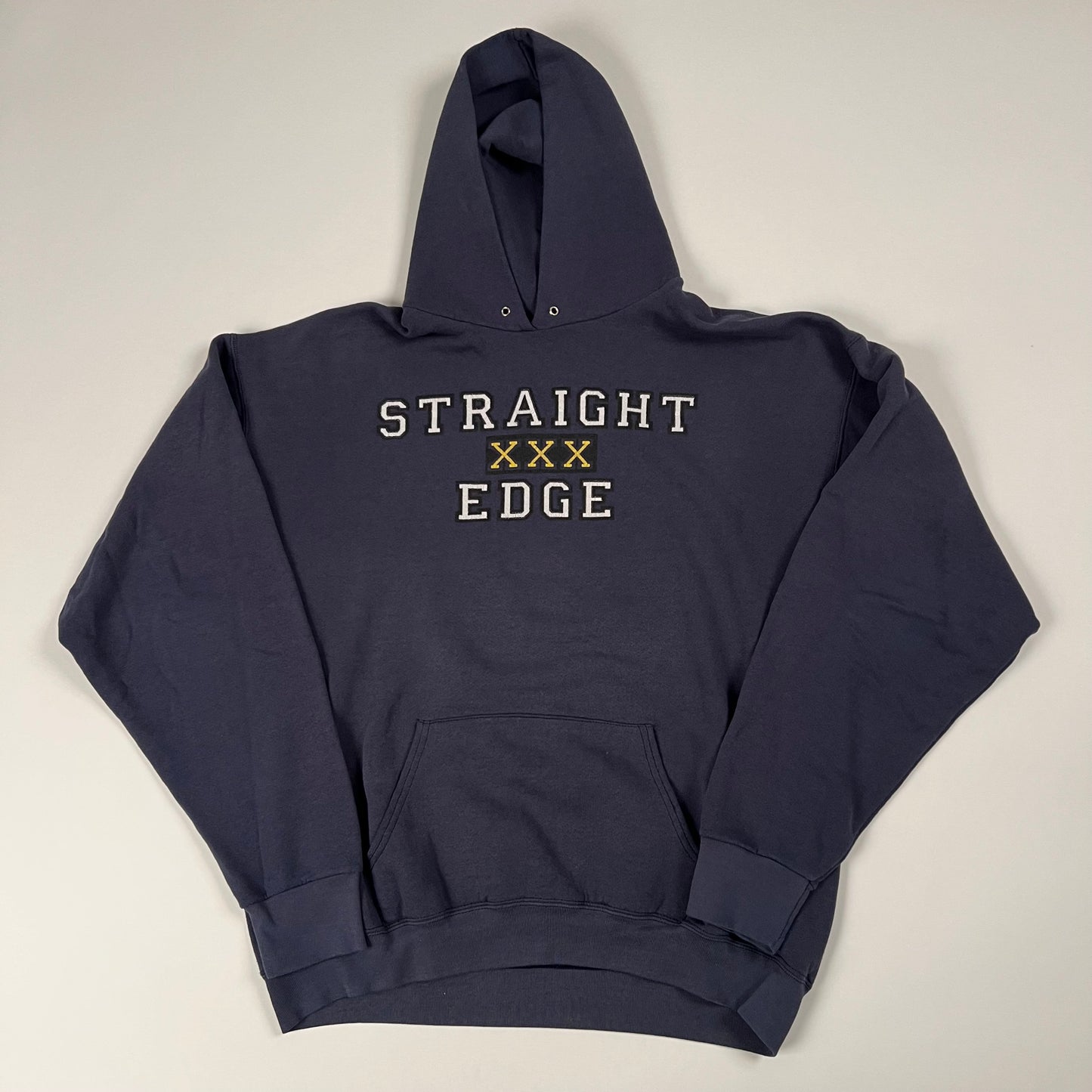 Vintage 90s Straight Edge Sweatshirt Large Drinking Sucks