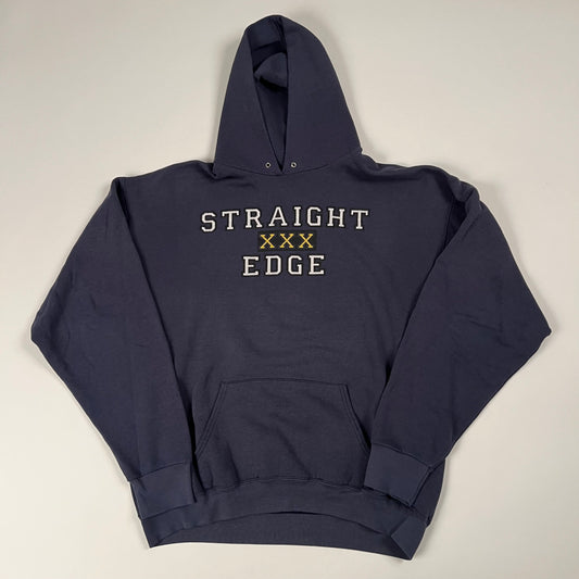 Vintage 90s Straight Edge Sweatshirt Large Drinking Sucks