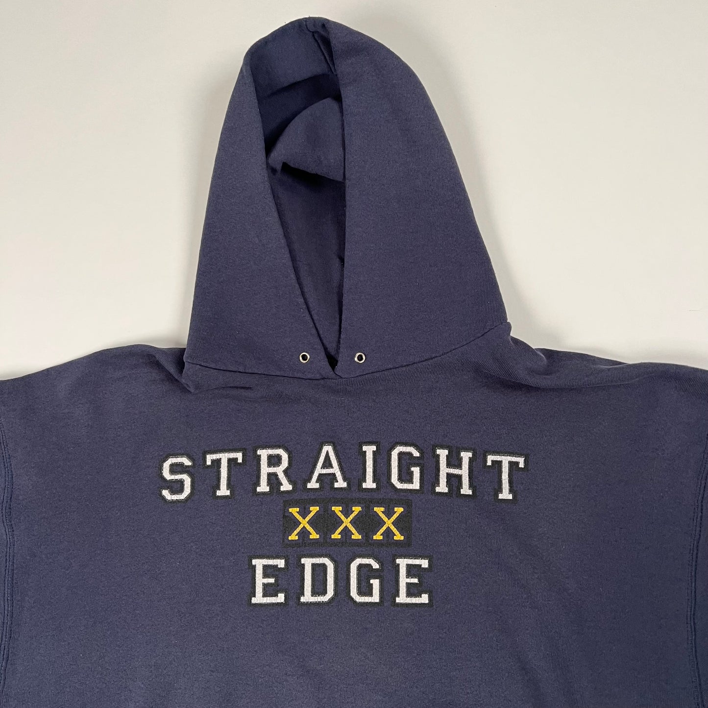 Vintage 90s Straight Edge Sweatshirt Large Drinking Sucks