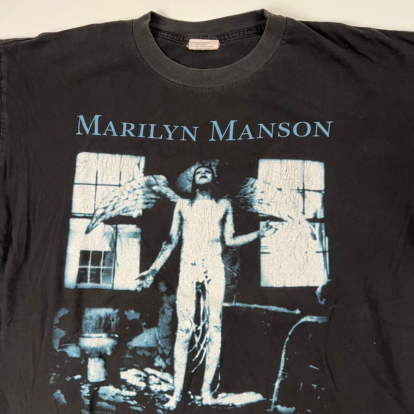 Vintage 1996 Marilyn Manson Shirt XL Tied Up