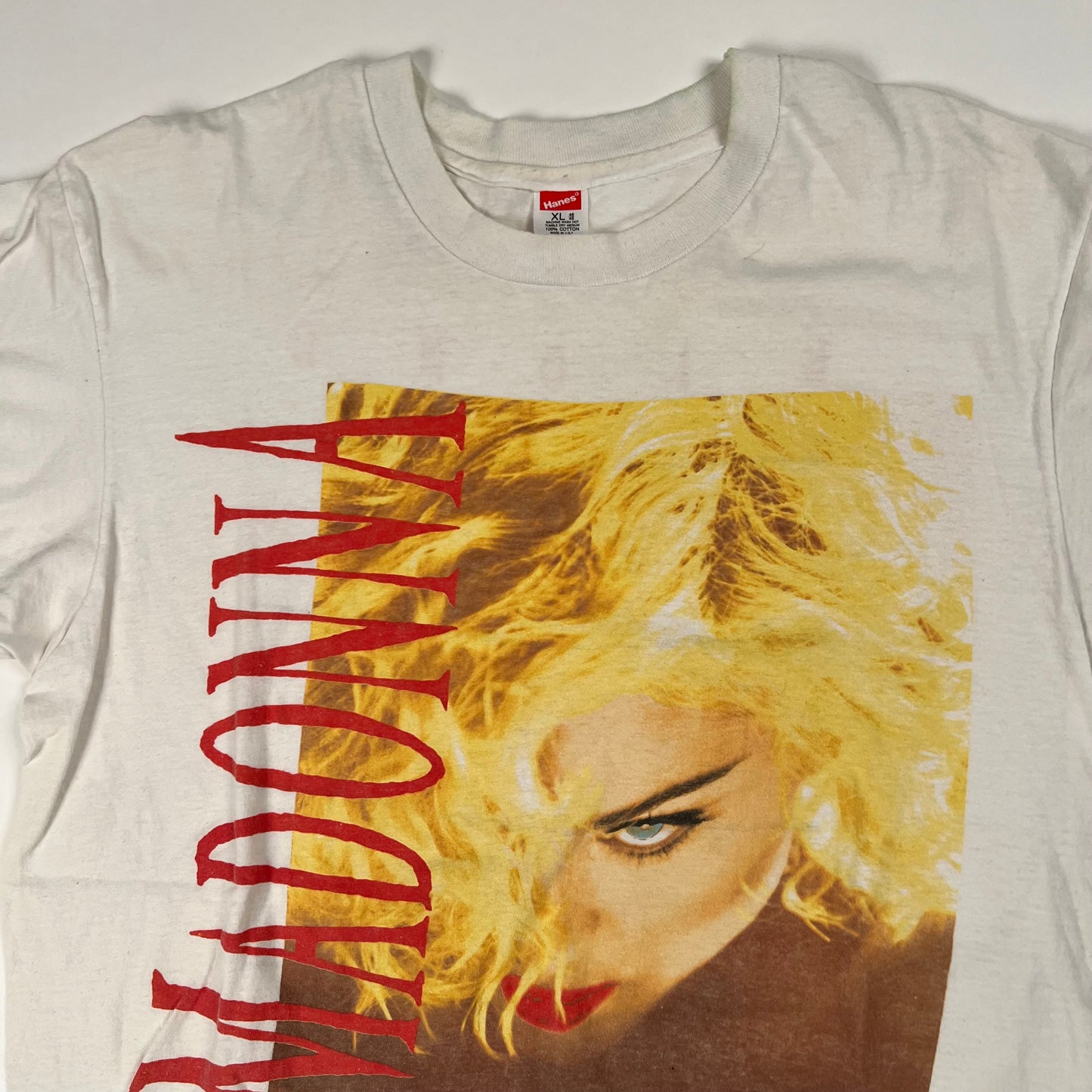 Vintage 1990 Madonna Shirt XL Blond Ambition