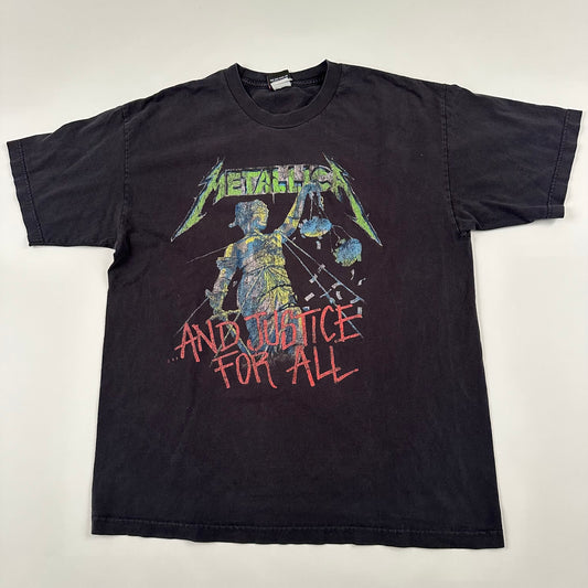 Vintage 90s Metallica Shirt XL ..And Justice For All