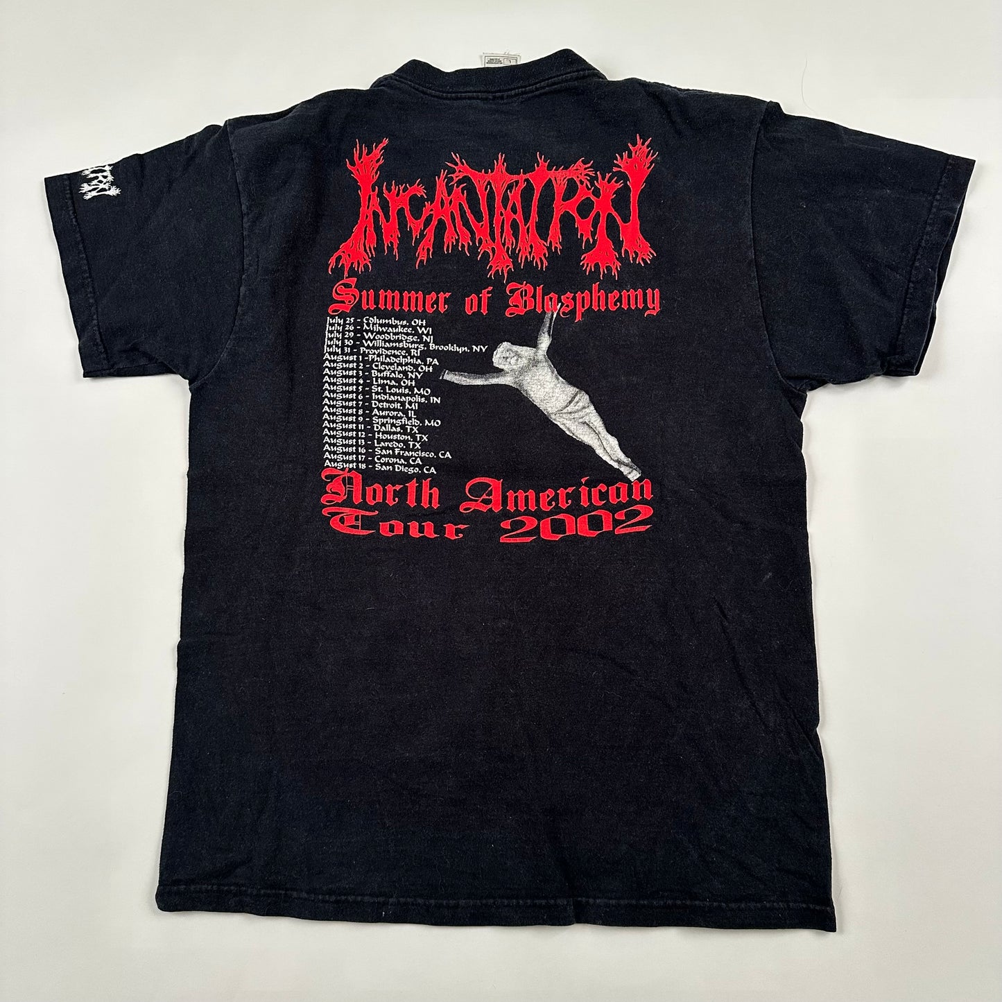 Vintage 2002 Incantation Shirt Large Summer Of Blasphemy