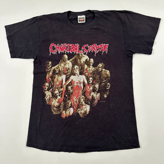 Vintage 1994 Cannibal Corpse Shirt Large Bleeding Across