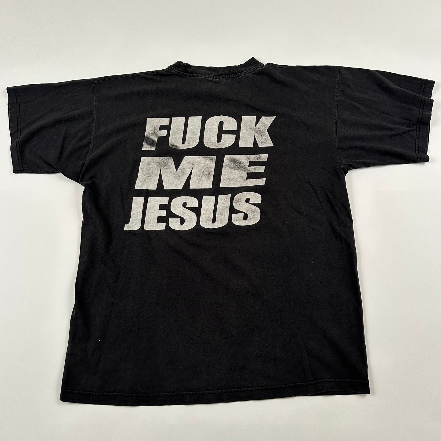 Vintage 1991 Marduk Shirt XL F*ck Me Jesus