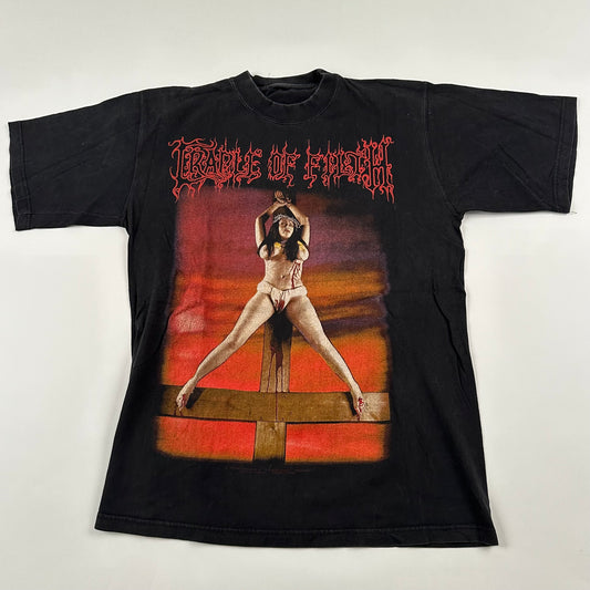 Vintage 1997 Cradle Of Filth Shirt Large Desire Me Like Satan