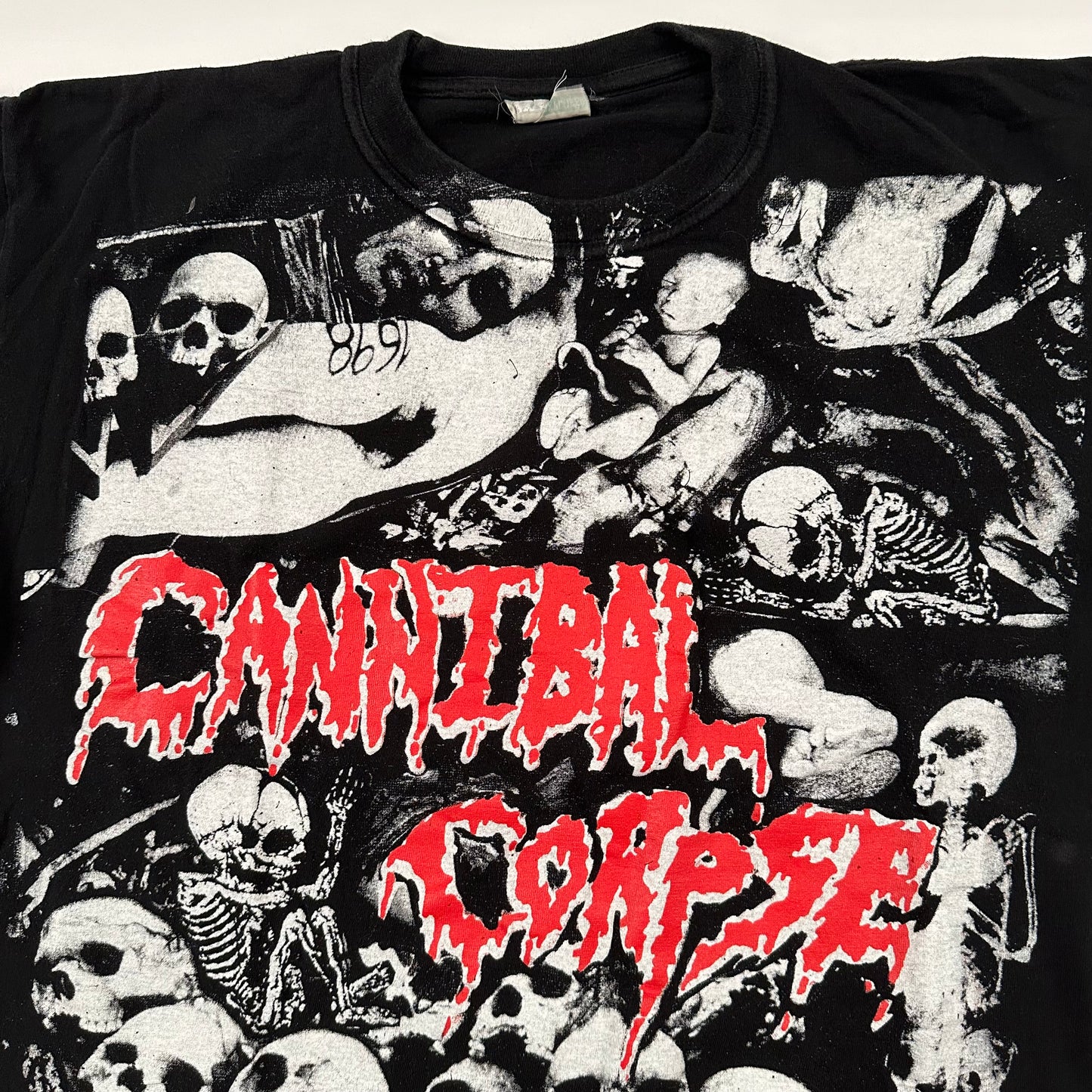 Vintage 2004 Cannibal Corpse Shirt Large All Over Print