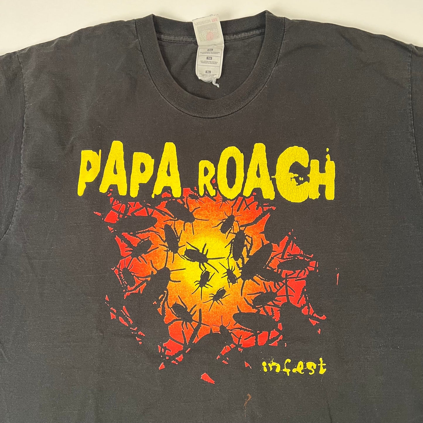 Vintage 2000s Papa Roach Shirt XL Infest