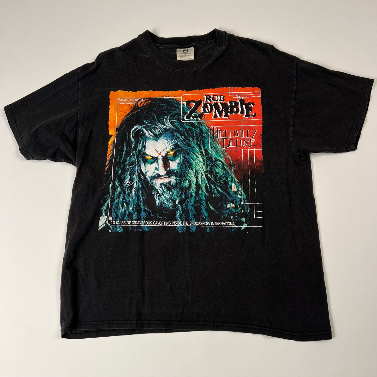 Vintage 1998 Rob Zombie Shirt XL Hellbilly Deluxe