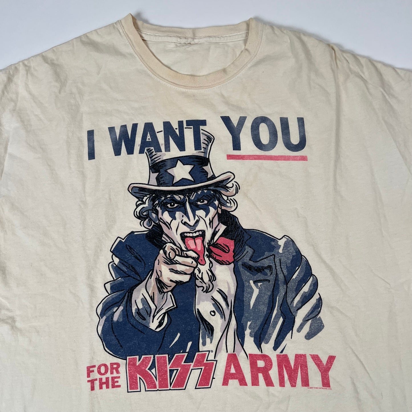 Vintage 2000s Kiss Sleeveless Shirt XL I Want You For The Kiss Army