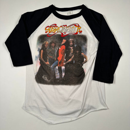 Vintage 1987 Aerosmith Shirt XL Permanent Vacation