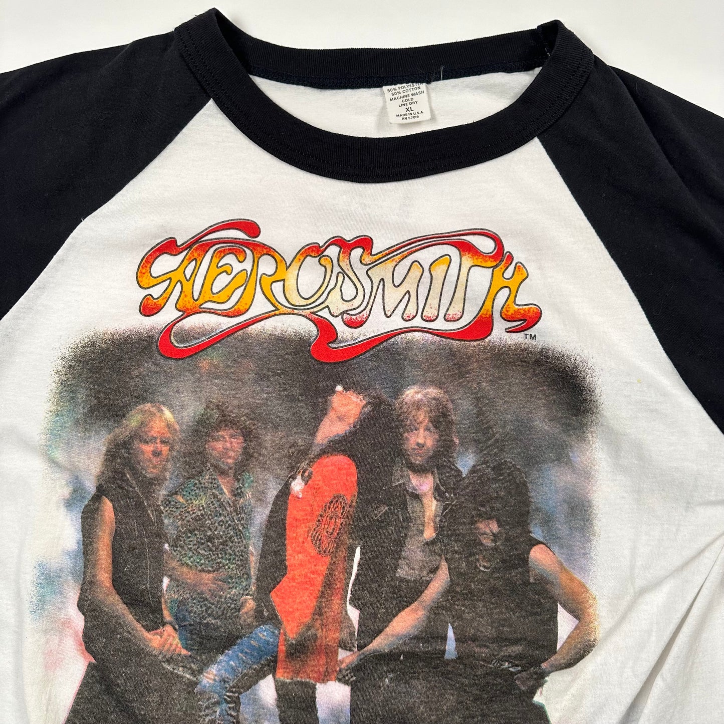 Vintage 1987 Aerosmith Shirt XL Permanent Vacation