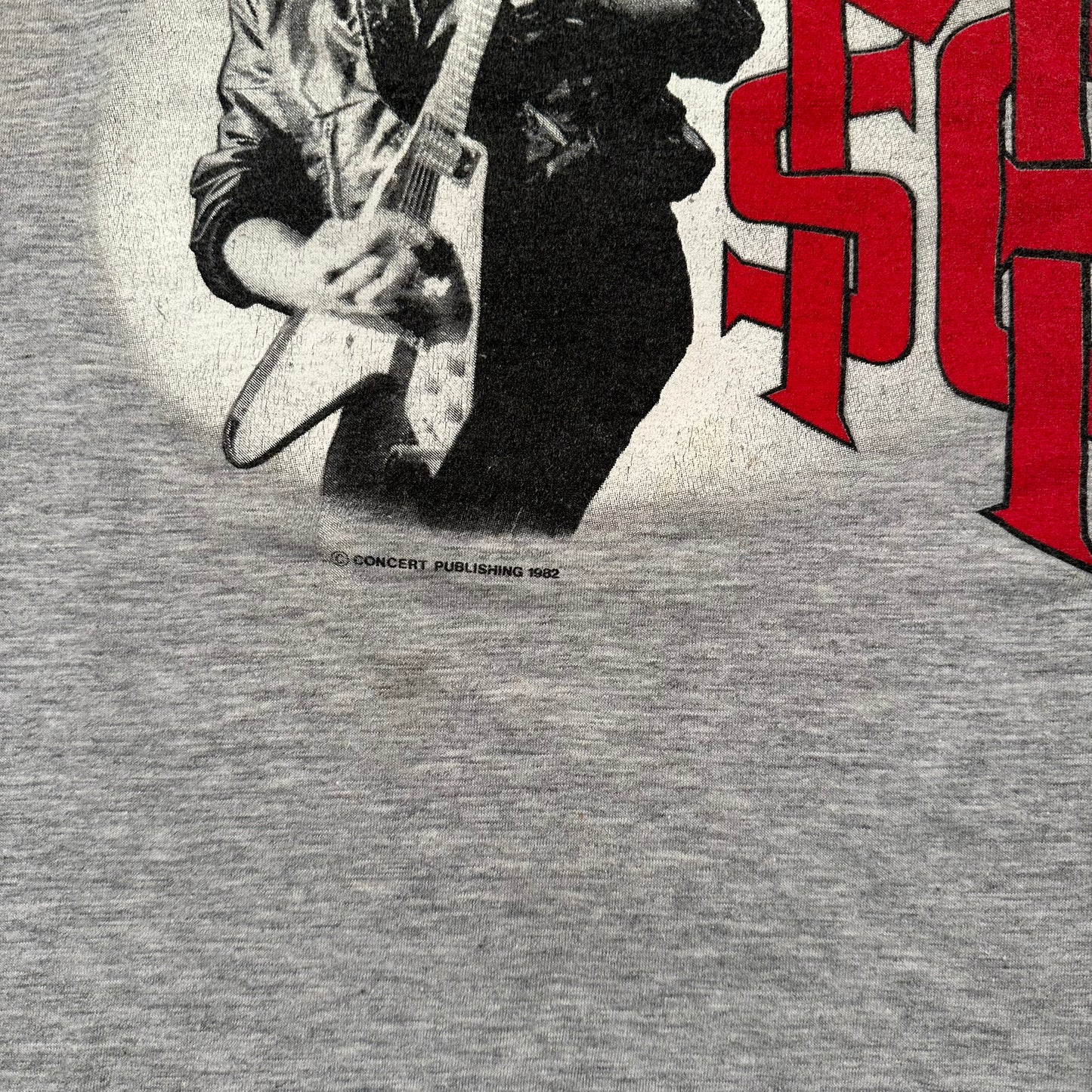 Vintage 1982 The Michael Schenker Group Shirt Large Assault Attack