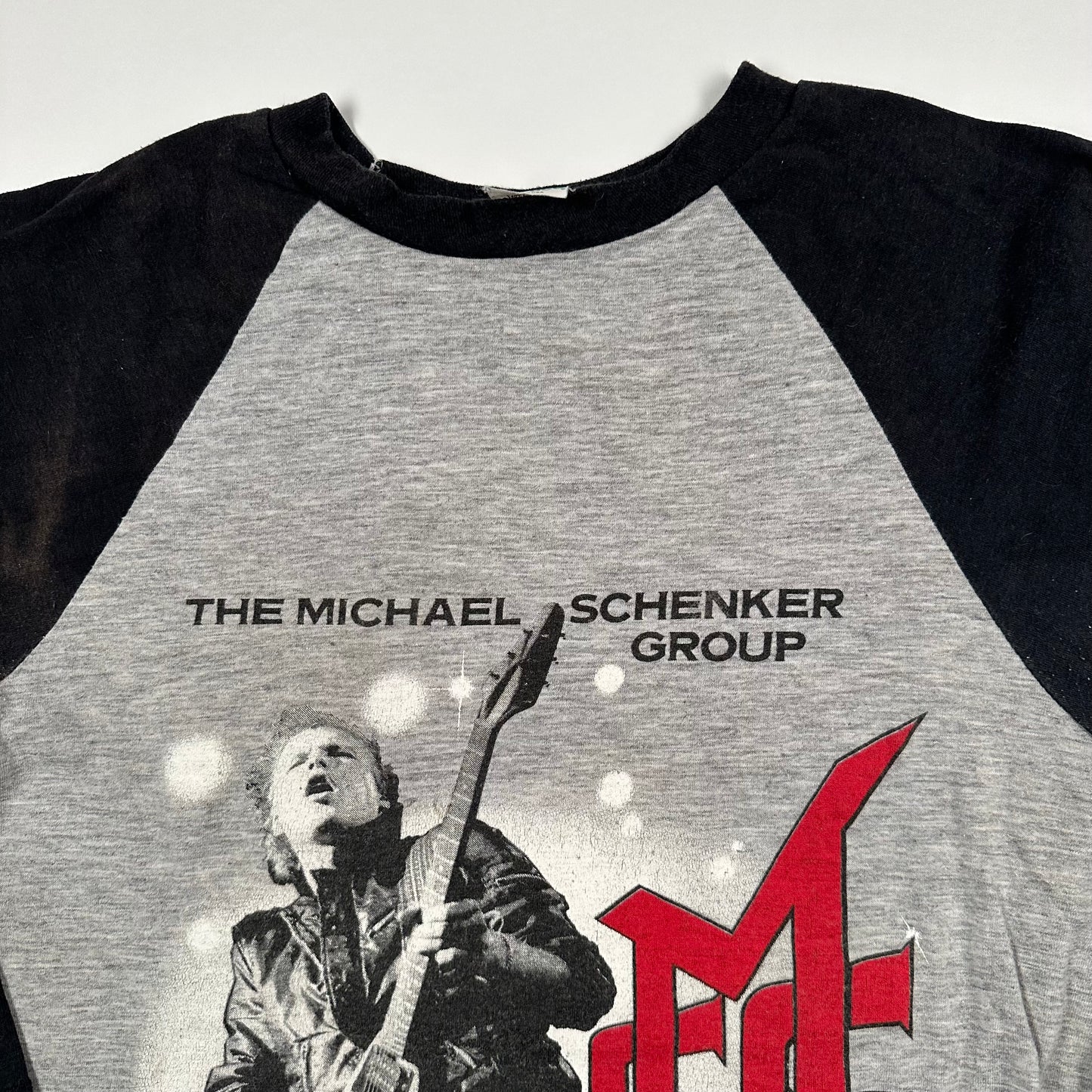 Vintage 1982 The Michael Schenker Group Shirt Large Assault Attack