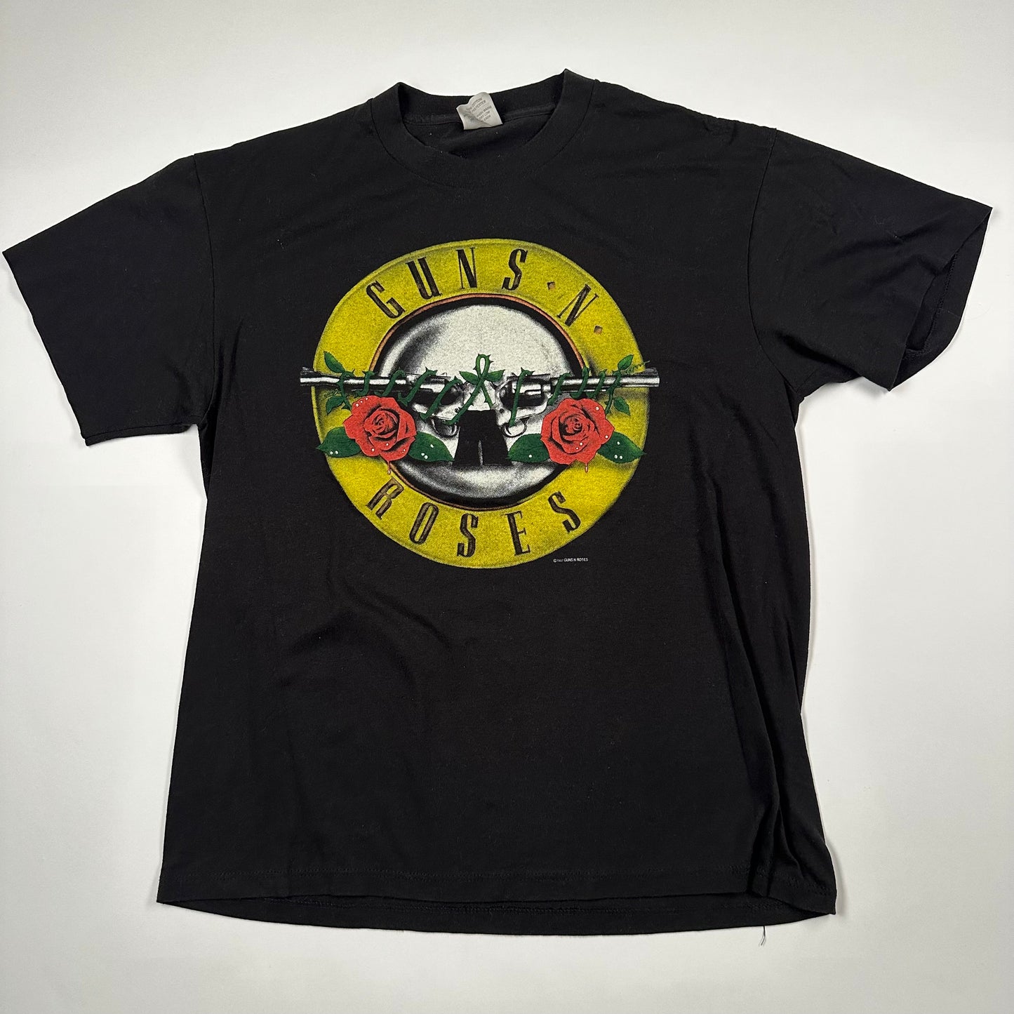 Vintage 1987 Guns N Roses Shirt XL Was Here