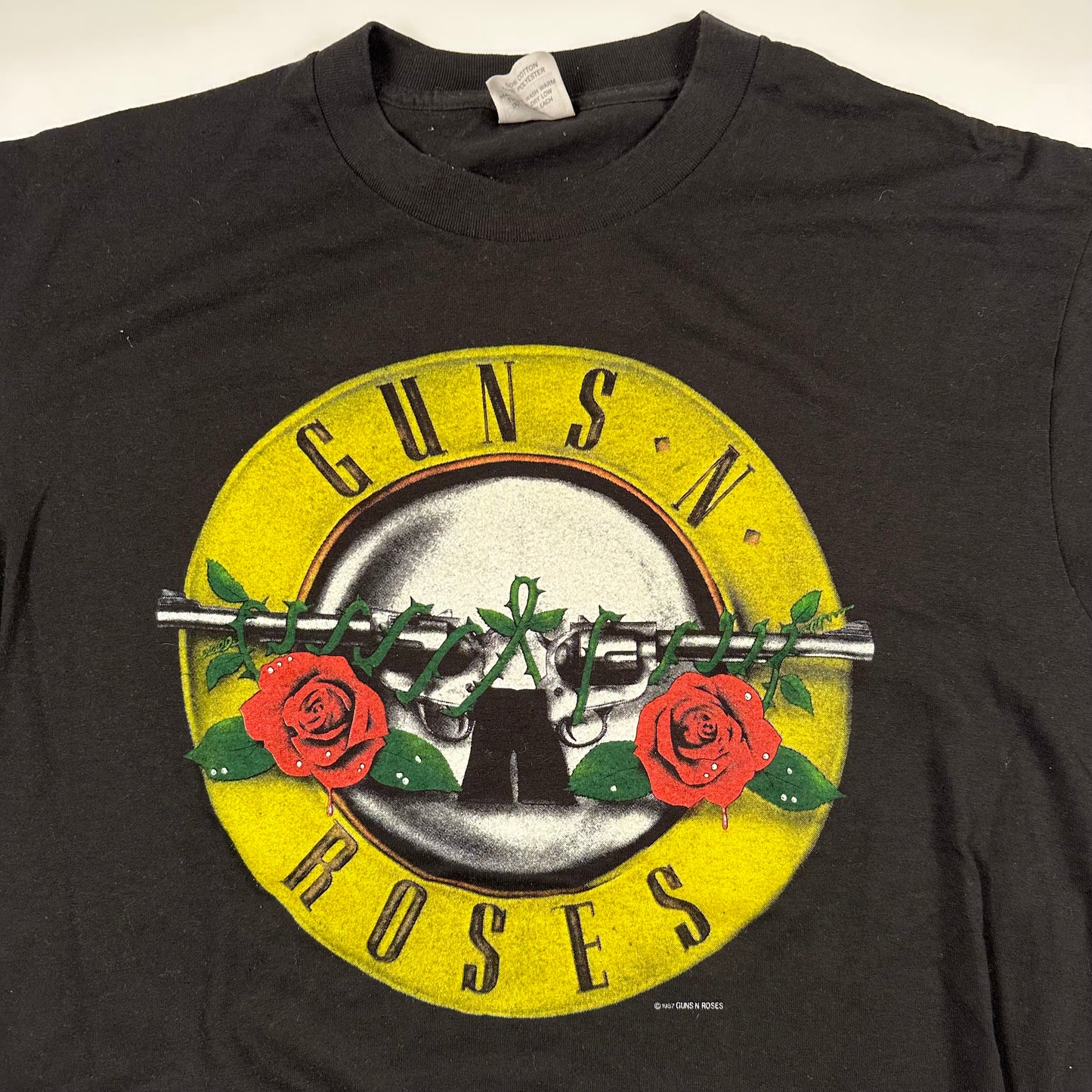 Vintage 1987 Guns N Roses Shirt XL Was Here