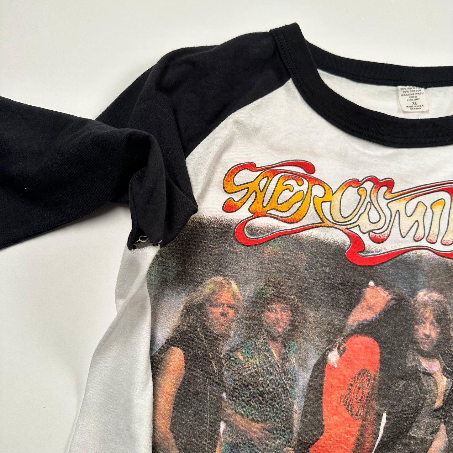 Vintage 1987 Aerosmith Shirt XL Permanent Vacation