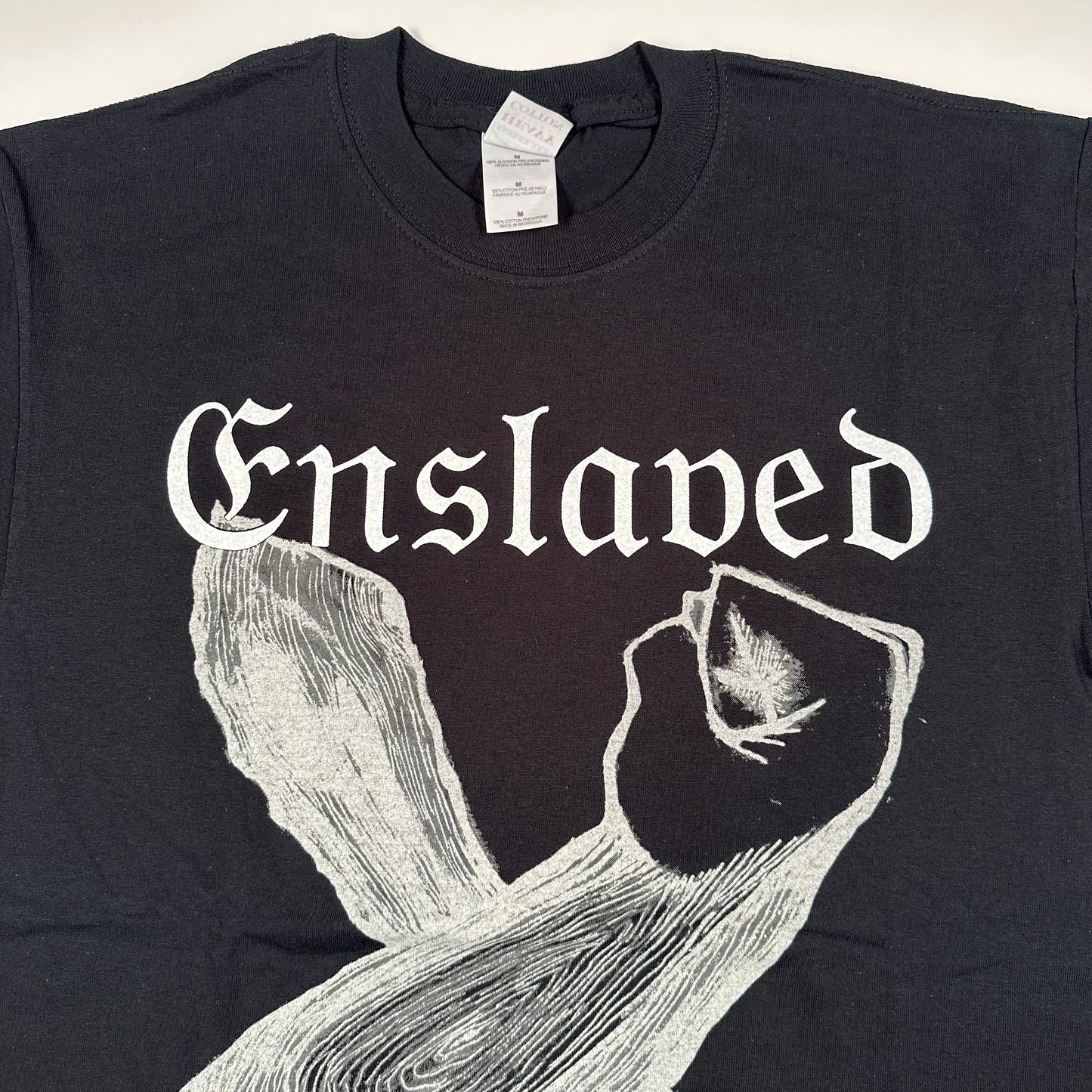 Vintage 2000s Enslaved Shirt Medium Fusion Of Sense And Earth