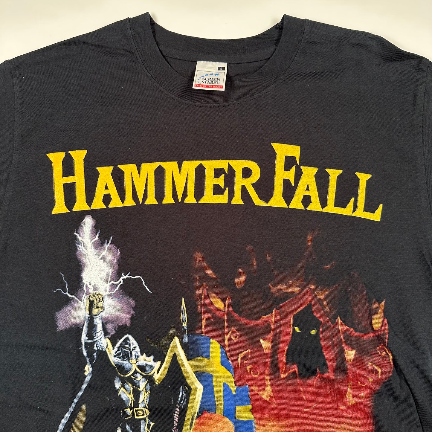 Vintage 90s Hammerfall Shirt Small