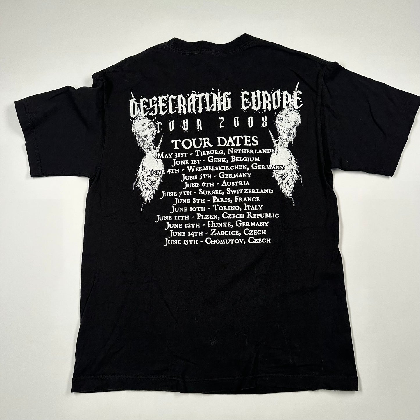 2008 Condemned Shirt Desecrating Europe Medium