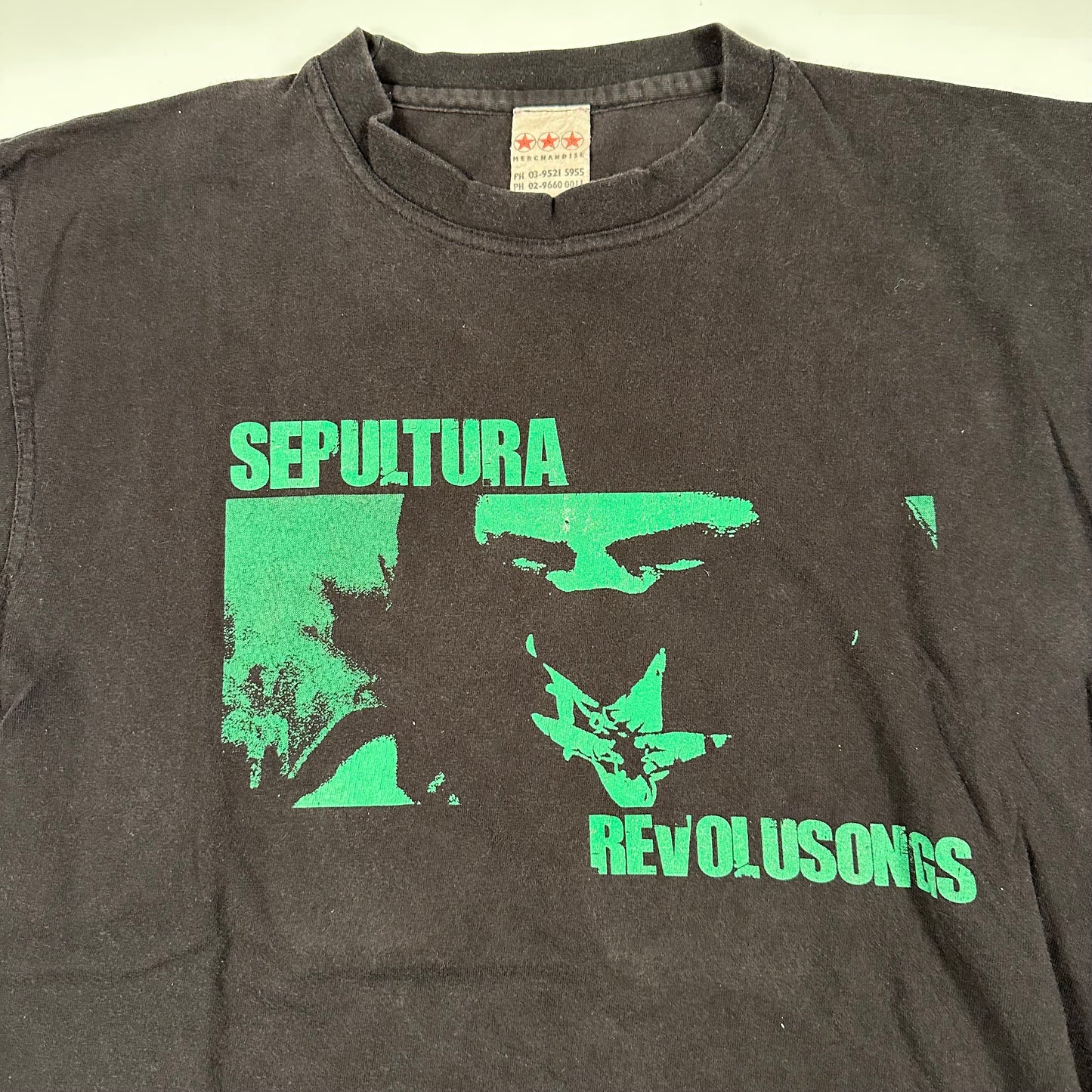 Vintage 2003 Sepultura Shirt Large Revolusongs Australia