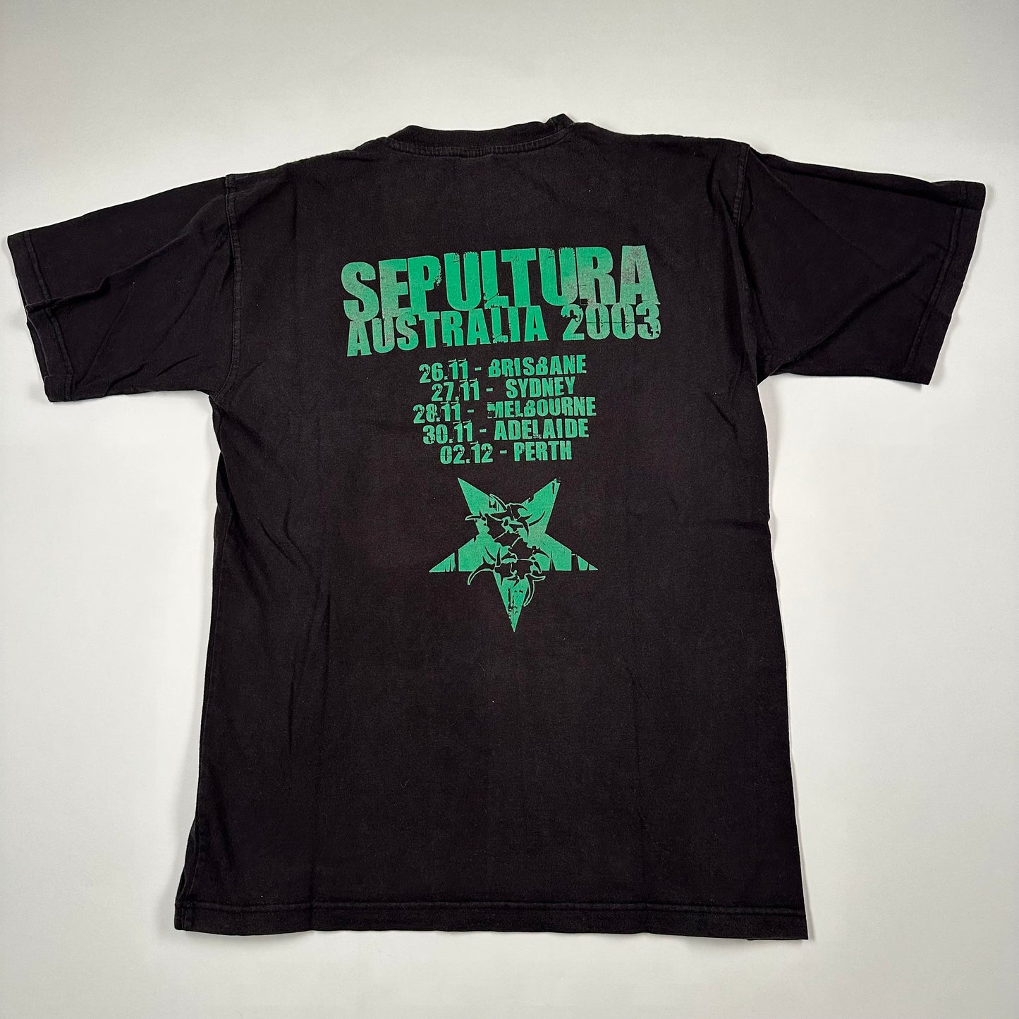 Vintage 2003 Sepultura Shirt Large Revolusongs Australia