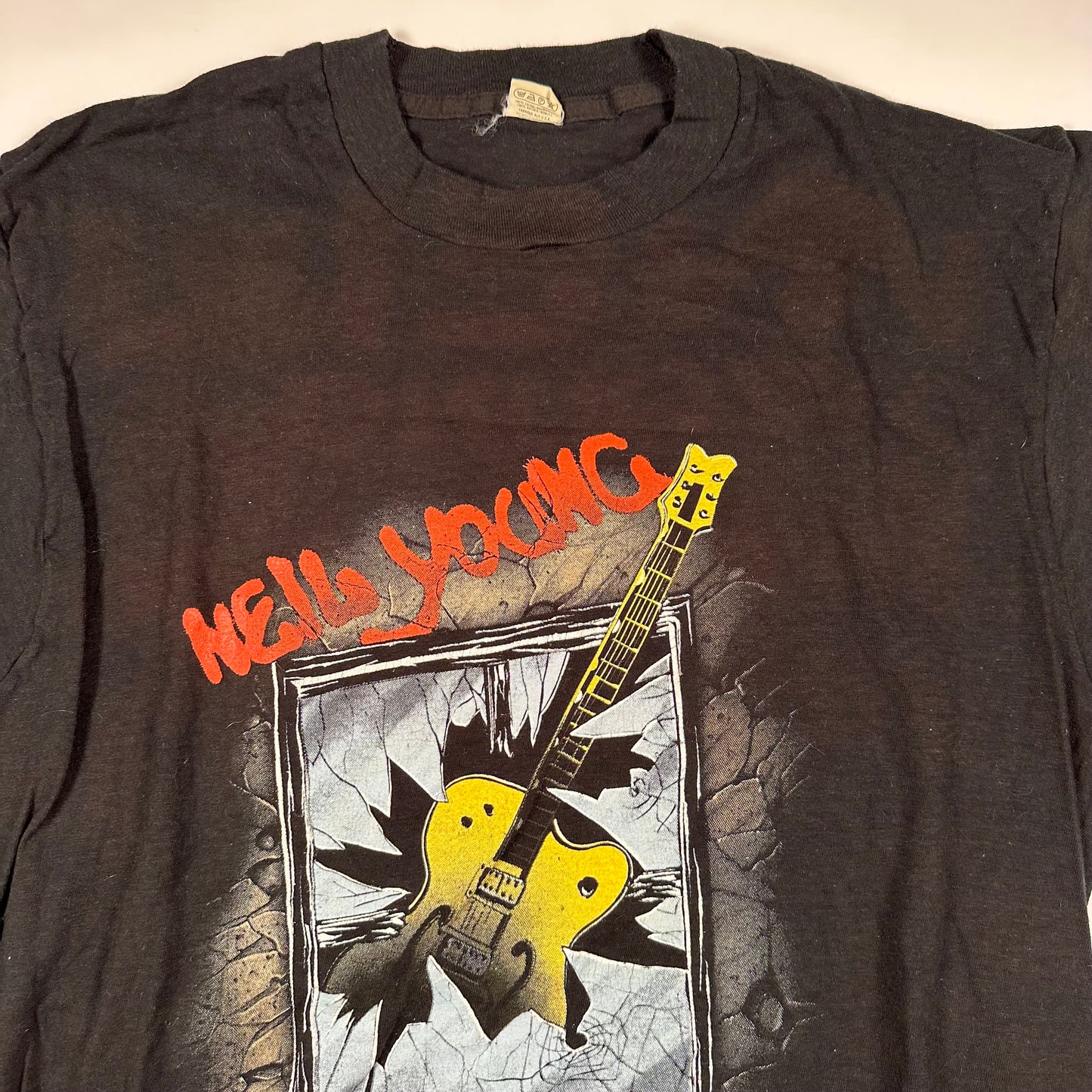 Vintage 1988 Neil Young Shirt Large Restless