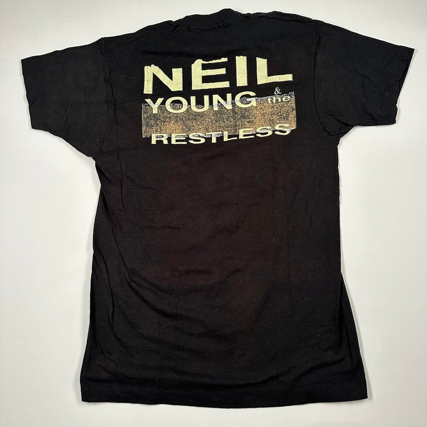 Vintage 1988 Neil Young Shirt Large Restless