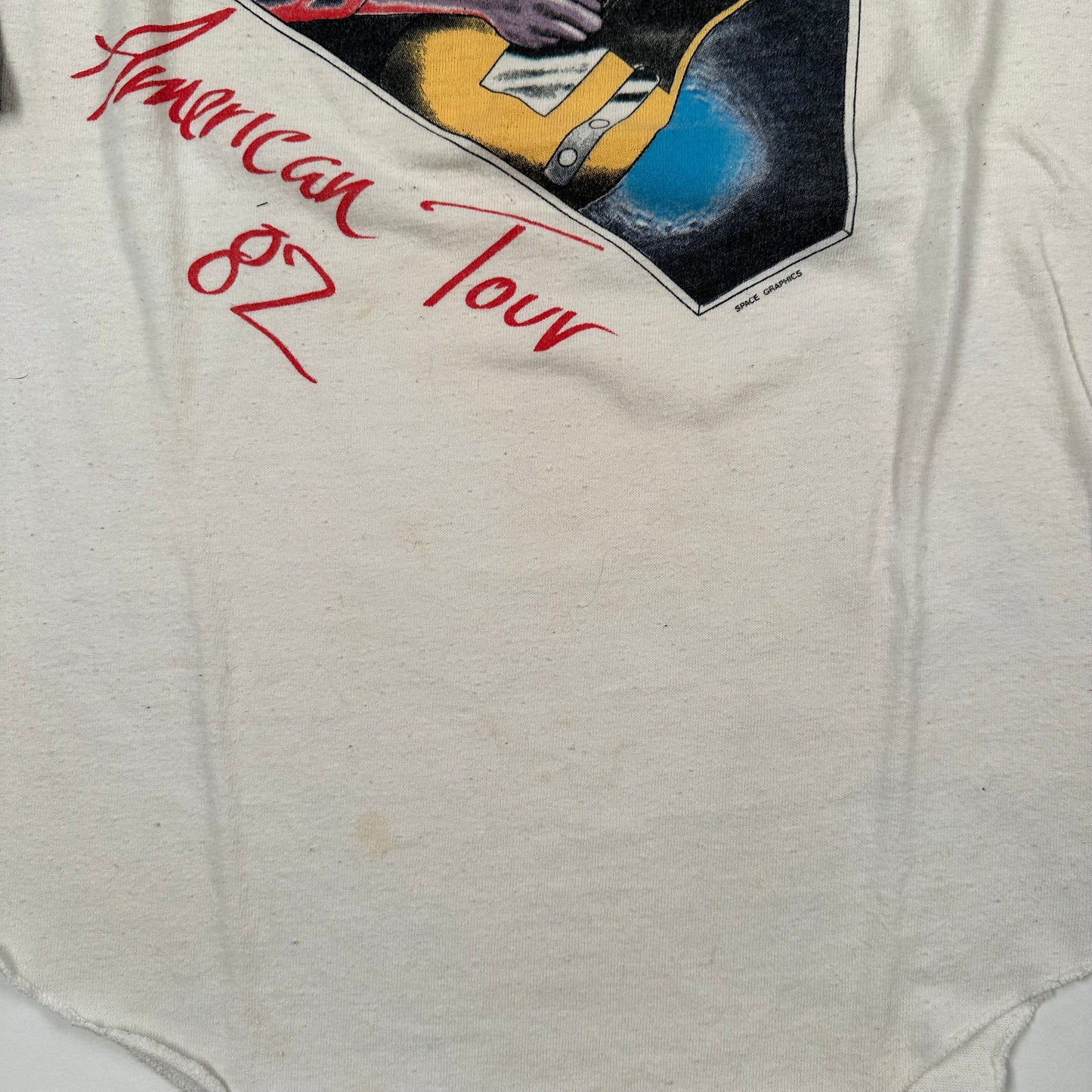 Vintage 1982 Billy Squire Shirt Medium Get Your Emotions In Motion