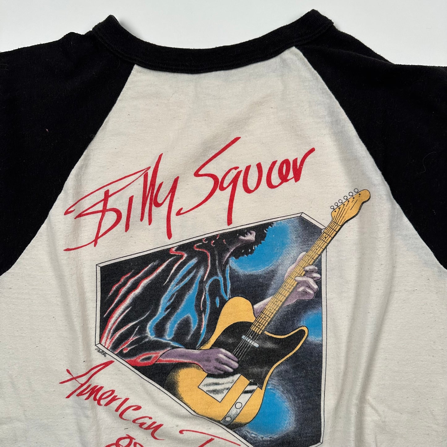 Vintage 1982 Billy Squire Shirt Medium Get Your Emotions In Motion