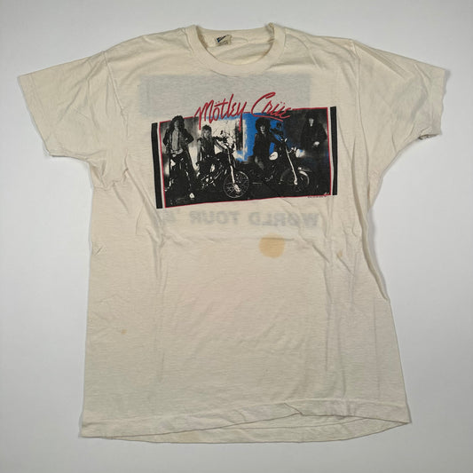 Vintage 1987 Motley Crue Shirt XL Girls Girls Girls