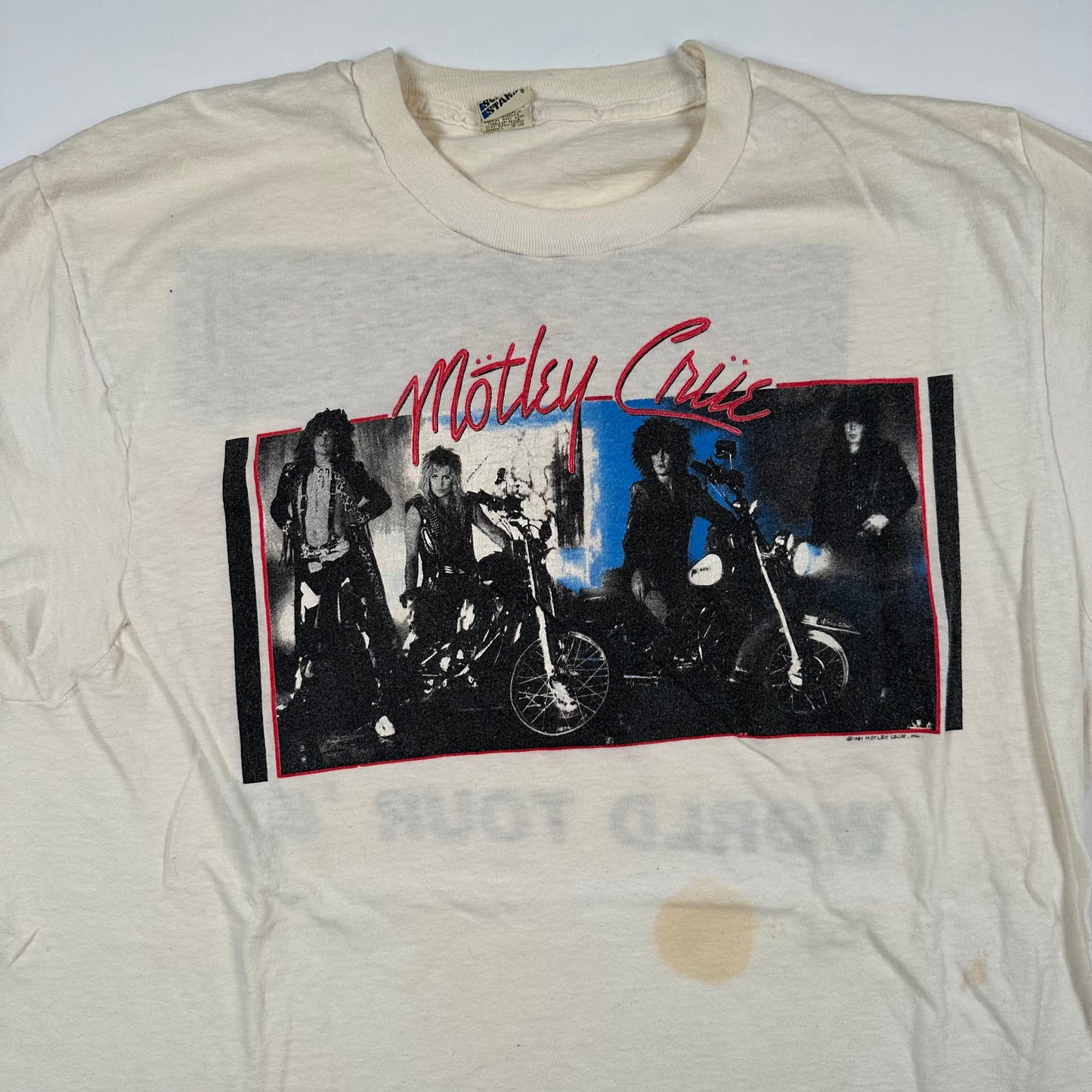 Vintage 1987 Motley Crue Shirt XL Girls Girls Girls