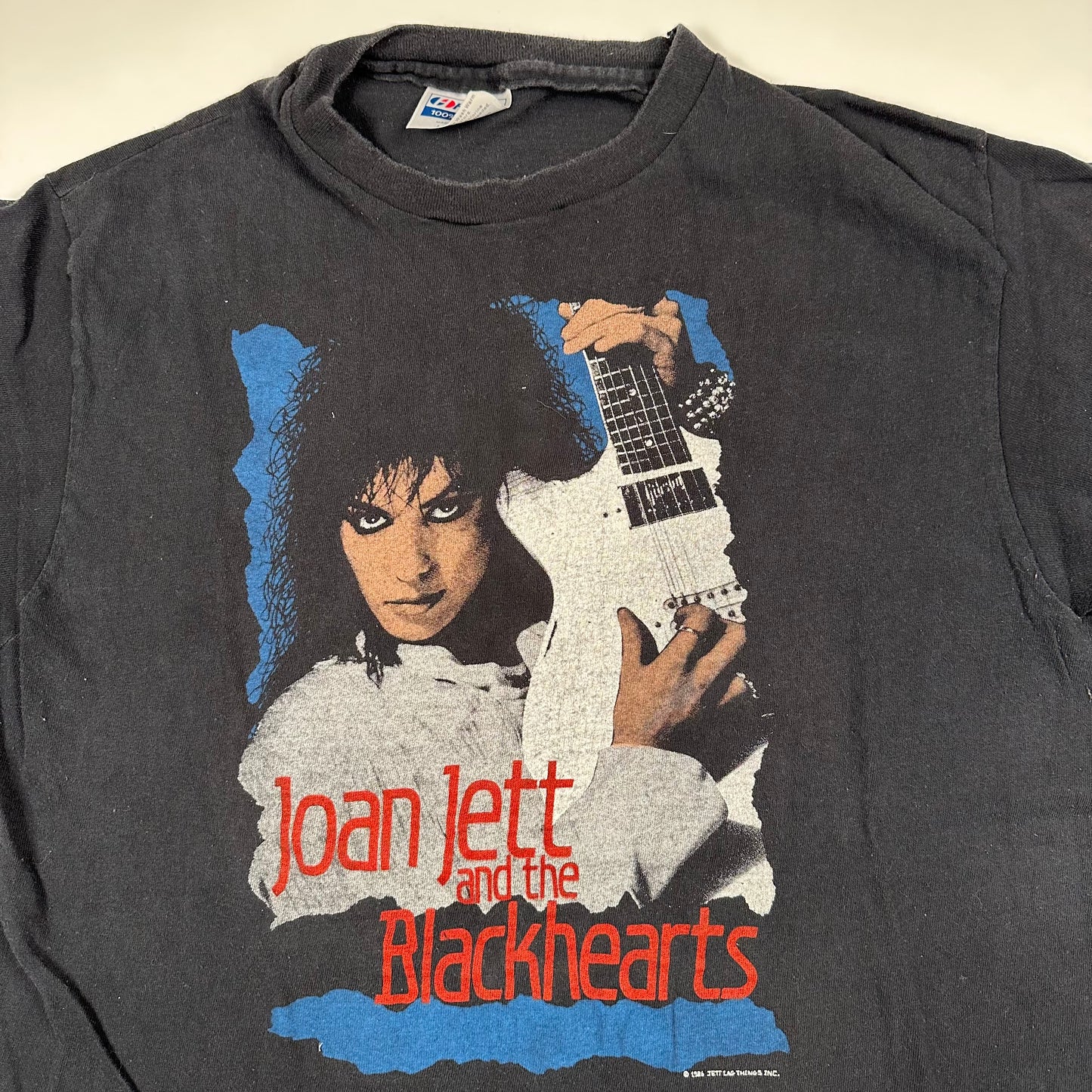 Vintage 1986 Joan Jett And The Blackhearts Shirt Large