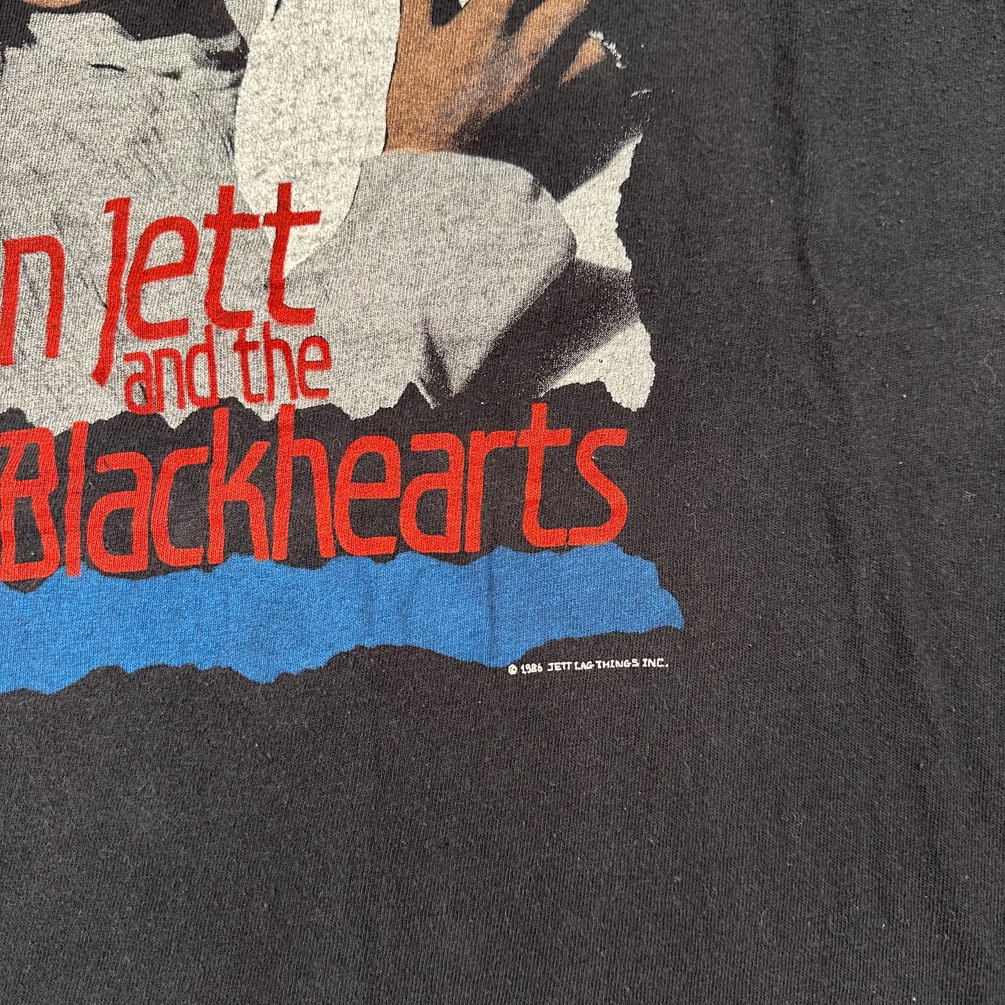 Vintage 1986 Joan Jett And The Blackhearts Shirt Large