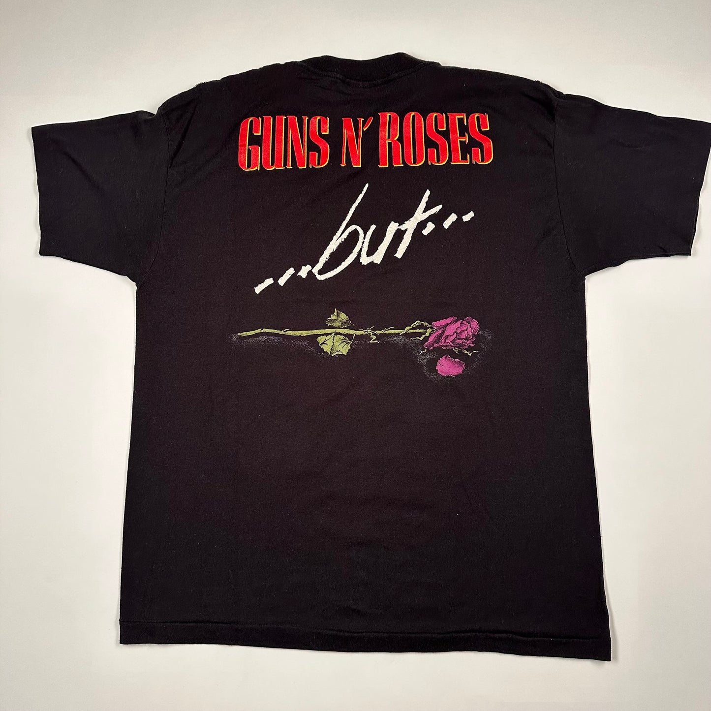 Vintage 1989 Guns N Roses Shirt Used To Love Her XL