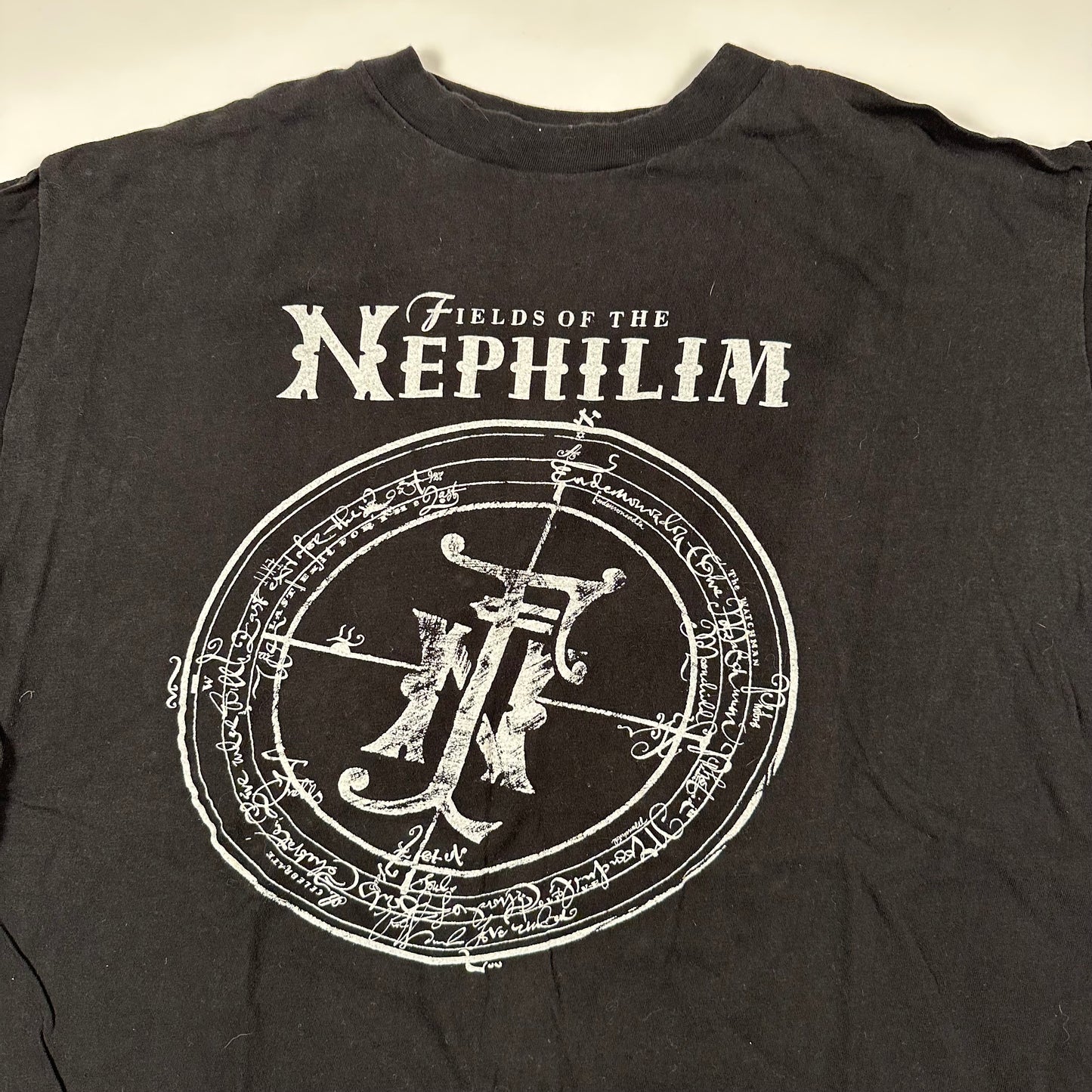 Vintage 1988 Field Of The Nephilim Shirt XL Reading Festival