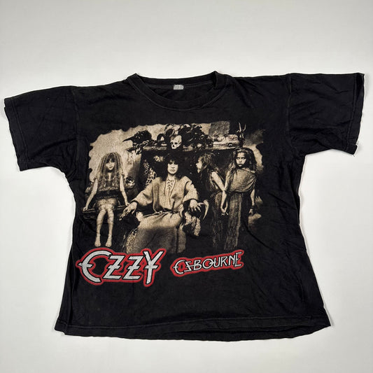 Vintage 80s Ozzy Osbourne Shirt Medium No Rest For The Wicked