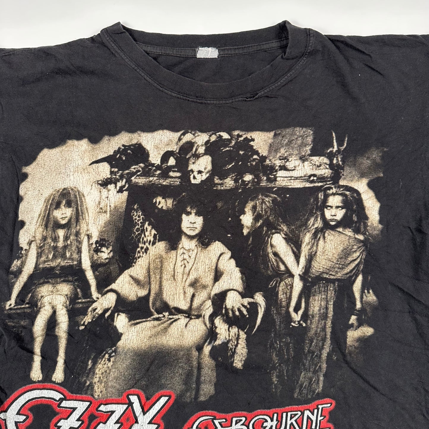 Vintage 80s Ozzy Osbourne Shirt Medium No Rest For The Wicked