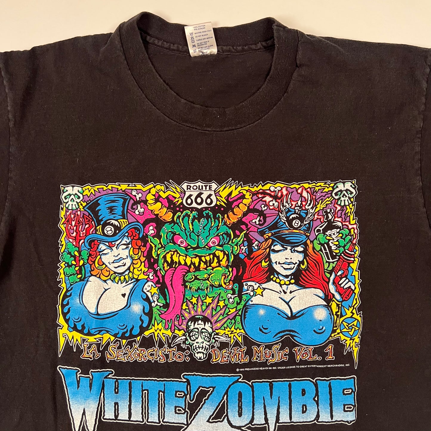 Vintage 1995 White Zombie Shirt XL