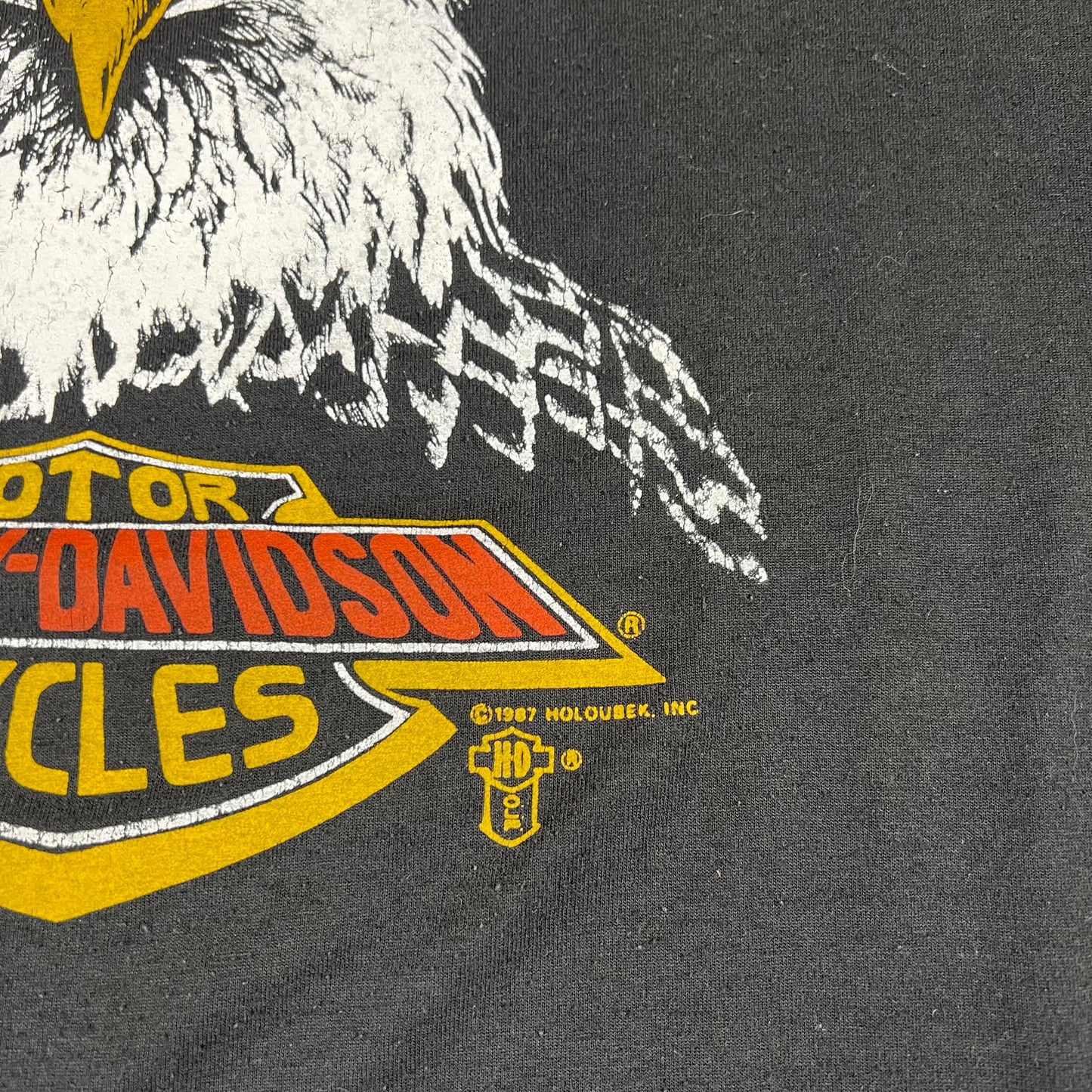 Vintage 1991 Harley Davidson Shirt XL Black Hills Classic Sturgis