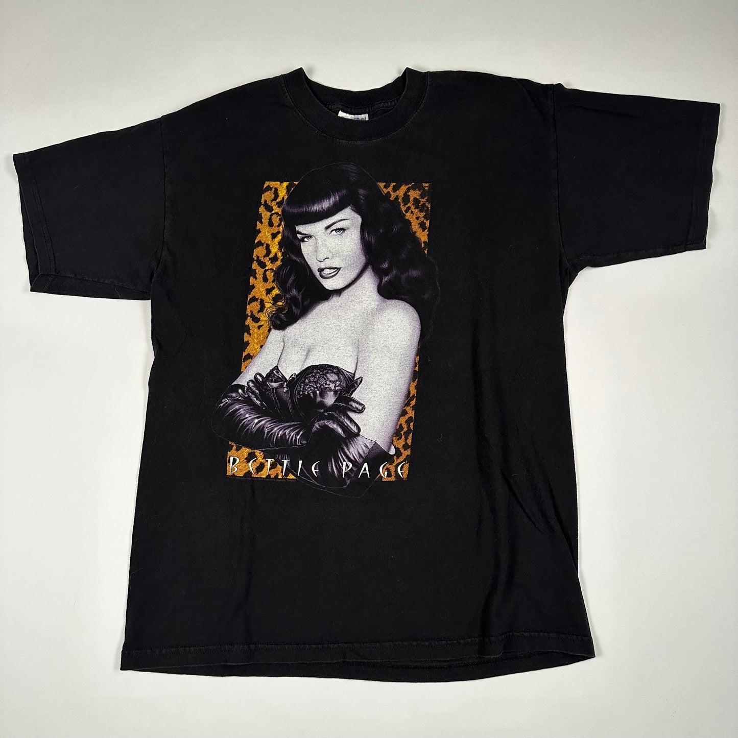 Vintage 90s Bettie Page Shirt Large