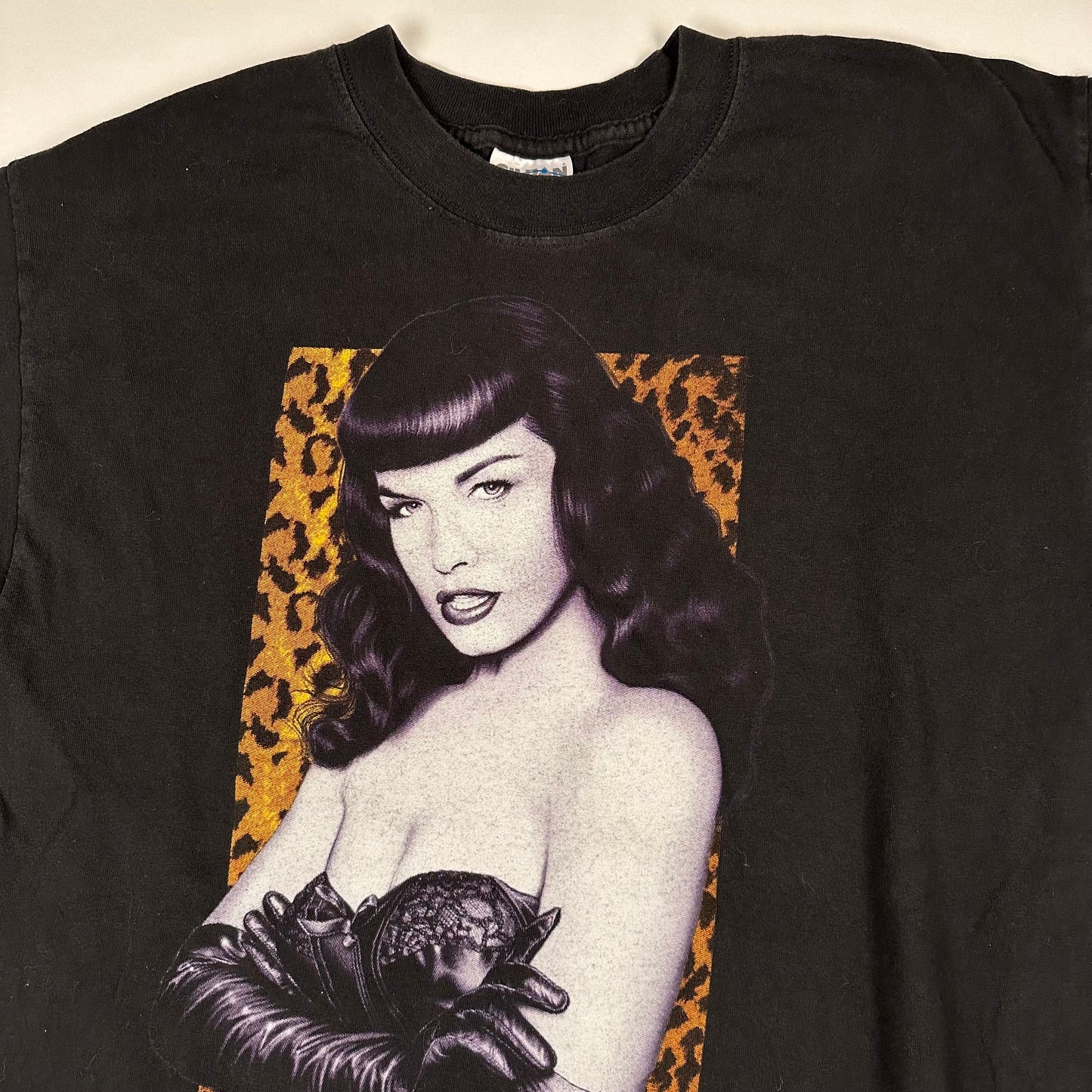 Vintage 90s Bettie Page Shirt Large