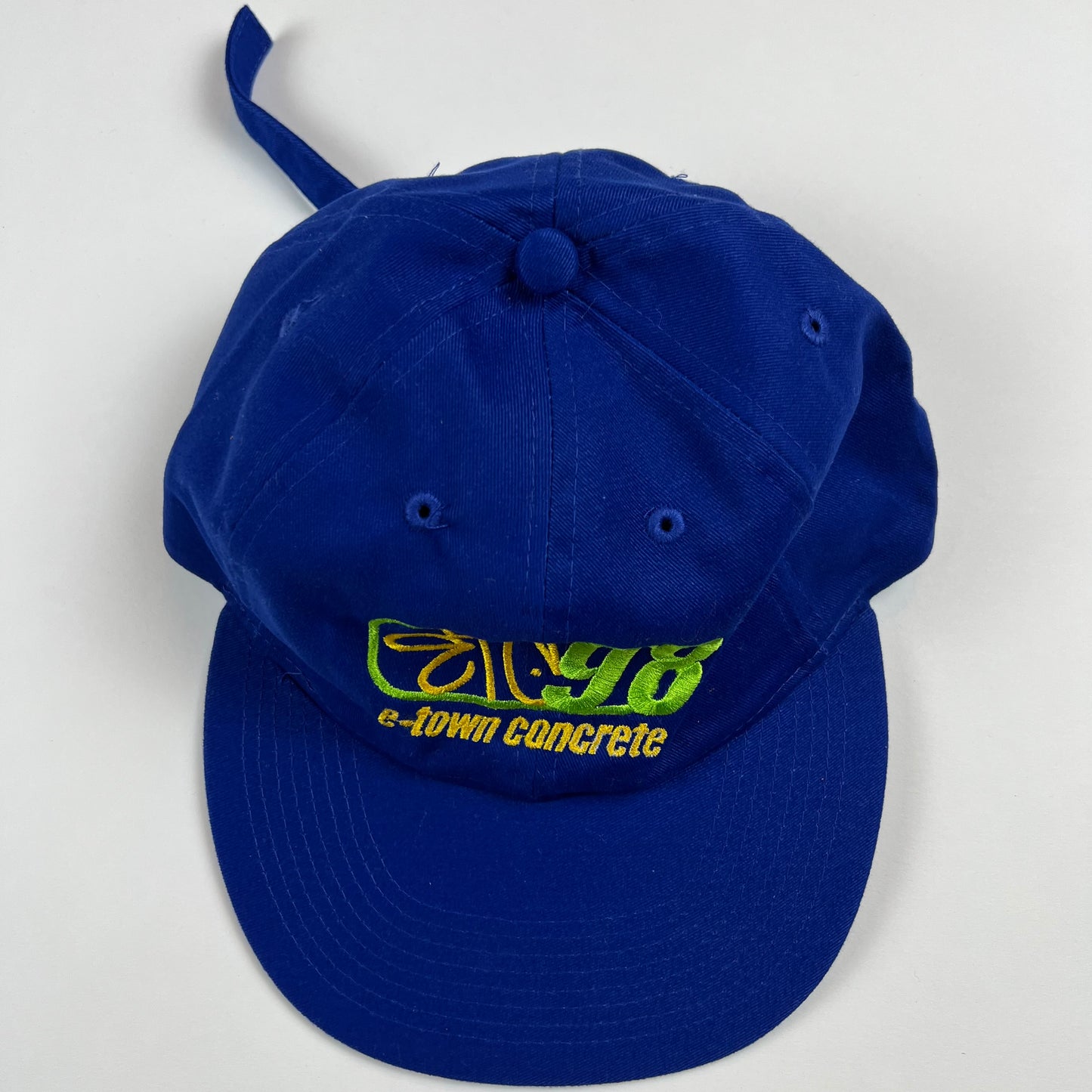 Vintage 1998 E-Town Concrete Hat